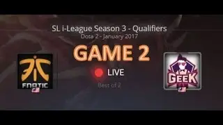 Fnatic vs Geek Fam - SL i-league SEA Quals Game 2 Highlights