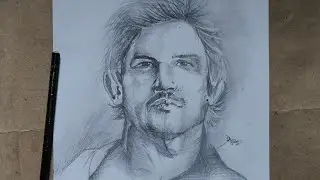 Sushant Singh Rajput Tribute | Drawing just in 15 min