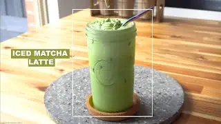 ITSILOA | Matcha Iced Latte w Cream Foam ITSILOA | BEVS
