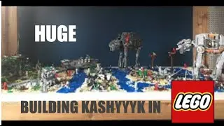 Lego Star Wars battle on kashyyyk finale: first order vs resistance, abandoned clone base.