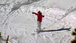 Double Backflip on skis