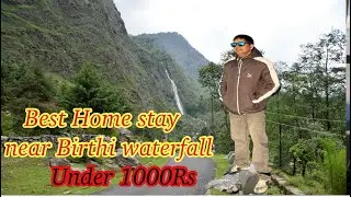 Best home stay near Birthi waterfall under 1000 Rs // best hotel in Nachani Munsiyari Uttarakhand