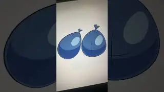 How to draw a pair of water balloons 🎈