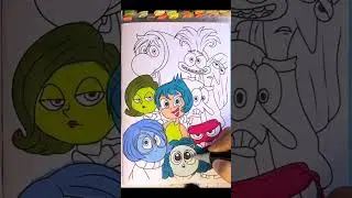 Inside Out 2 Coloring Pages Mix : How To Color All Emotions from Inside Out : NCS Music #coloring