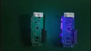 Parylene added with fluorescent helps coverage inspection after coating.