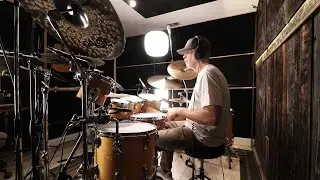 High-Tuned Toms & Wide-Open Resonance | 1980s Tama Superstar Drum Sound