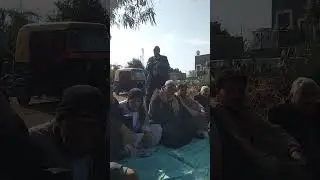 العلماءوالمزارعين جالسين على رأس الغيط يتبادلون الخبرات ويصححون المفاهيم للنهوض بمحصو القمح   كافي 