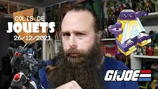 Colis jouets , 27/12/2021. Gi joe , jouets bootleg , letrabots