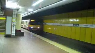 *Rare* Class 320 + 318 6 car at Glasgow Central LL 8/12/09