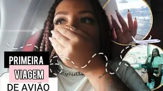 MINHA PRIMEIRA VIAGEM DE AVIÃO ✈️🩷
