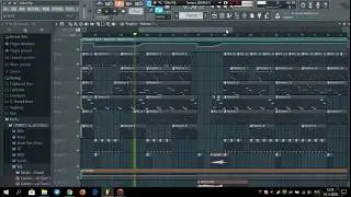 Entire Music making new beat Trap House in FL Studio, новый бит