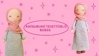 🧕AMİGURUMİ TESETTÜRLÜ BEBEK YAPIMI🧕 KOL-BACAK YAPIMI🧕CROCHET PATTERN  HİJAP DOLL AMİGURUMİ🧕
