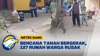 Brebes Darurat: Tanah Bergerak Hancurkan Ratusan Rumah Warga [Metro Siang]