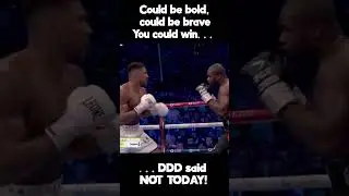 Joshua vs Dubois KO ft 'NOT TODAY' by Sabatta #boxing #rock #guitar #London #riyadhseasoncard #turki