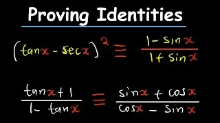 proving Trigonometry  identities