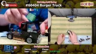 LEGO 60404 - Burger Truck (2025) Build With Me