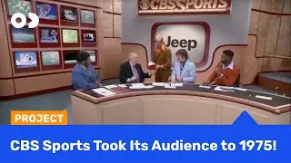 CBS Sports - The NFL Today Goes Back In Time to 1975!