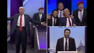 &laquo;Оставайтесь в субботу вечером&raquo;: Дональд Трамп срывает имитационные дебаты в Нью-Йорке с Майлзом ...