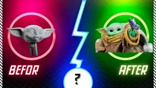 Painting the Grogu Star Wars Statue  |  Painting Skills (Tutorial)