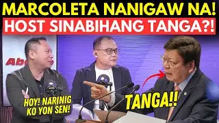 ABANTE NEWS HOST VS MARCOLETA! NAGKASAGUTAN ON LIVE?!