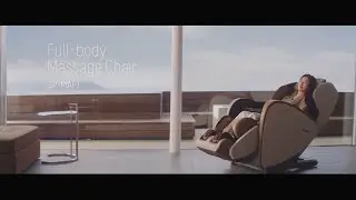 Panasonic full-body massage chair with shiatsu sole rollers EP-MAF1