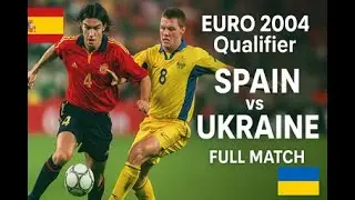 Spain vs Ukraine | Full Match | 1st Half | Euro 2004 Qualification | Matchday 9 | September 10, 2003