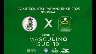 PARANAENSE SUB-19 - SÉRIE A - MASC - SEMI - CÍRCULO MILITAR DO PARANÁ X ARAUCÁRIA VÔLEI