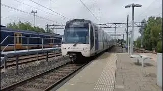 Toeterende Metro lijn E Komt binnen in forepark!!!