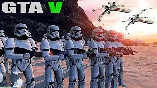 Star Wars First Order Storm Trooper / GTA 5 Star Wars Mods