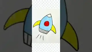 How To Draw Rocket Drawing