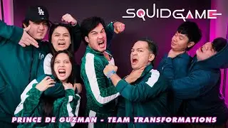 Squid Game Year-end Party | PRINCE DE GUZMAN and TEAM TRANSFORMATIONS!