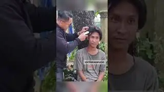 Dikira ODGJ ! pria ini segan karna gaenakan hingga dimandiin dan dikasi makan. #shortsvideo #shorts