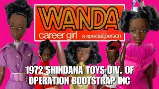 THE WANDA DOLL 1972 A CAREER GIRL BY SHINDANA TOYS A DIVISION OF OPERATION BOOTSTRAP INC