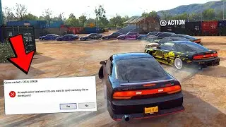 When Forza Doesn't Want Us To Get A 12 Man Tandem...