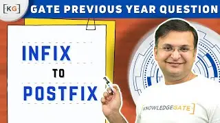 3.8 INFIX एक्सप्रेशन को POSTFIX एक्सप्रेशन में कैसे परिवर्तित करें?