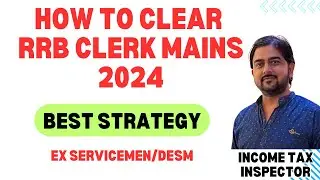 RRB CLERK MAINS STRATEGY 2024 | PREVIOUS YEAR QUESTIONS | SAFE ATTEMPTS