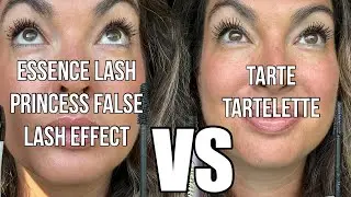 Essence Lash Princess False Lash Effect vs Tarte Tartelette Tubing Mascara
