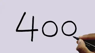 Создайте потрясающее произведение искусства из числа 400 всего за 10 минут | Простой и красивый р...