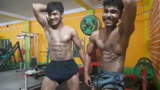 15years old Bodybuilder ||  posing abs with Quadriceps men's physique| Natural body transformation||