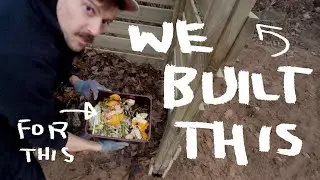 We Tried to Build a Compost Bin at Our Korean Homestead