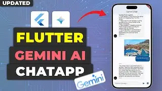 Учебное пособие по приложению Flutter Google Gemini Chat &mdash; Руководство по применению API Flutter ...