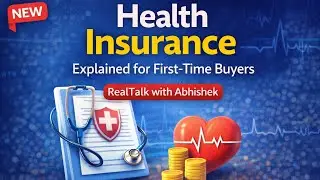 Health Insurance Explained for First-Time Buyers | RealTalk with Abhishek⭐️ #financialeducation 