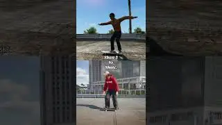 Skate. vs Skate 3 #gaming #retrogamer #skate3