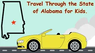 Travel Through the State of Alabama for kids. Learn Alabama State Facts and Symbols.