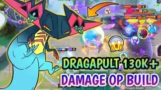DRAGAPULT 130K+ DAMAGE BROKEN BUILD 😱🔥 | Pokemon Unite Hindi Gameplay