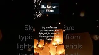 Releasing the Worry: The Power of Sky Lanterns 🎇🏮 #facts #sky #skylantern #burn #elliegoulding