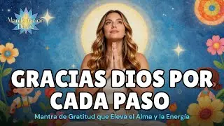 🌟💛 Gracias Dios por Cada Paso | Mantra de Gratitud que Eleva el Alma y la Energía ✨