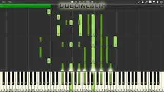 Pokemon X & Y - Coiffure Clips Theme Piano Tutorial Synthesia