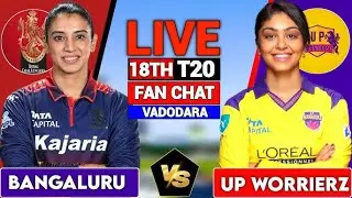 RCB W VS UP W Today Match Live||Live Commentry||Live Streaming| RCB W VS UP W 18 TH MATCH