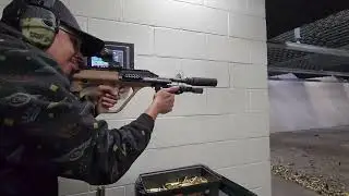 Suppressed Steyr AUG